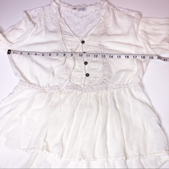 Jolt Vintage Look 3/4 Sleeve Blouse.  224 - Picture 7 of 8